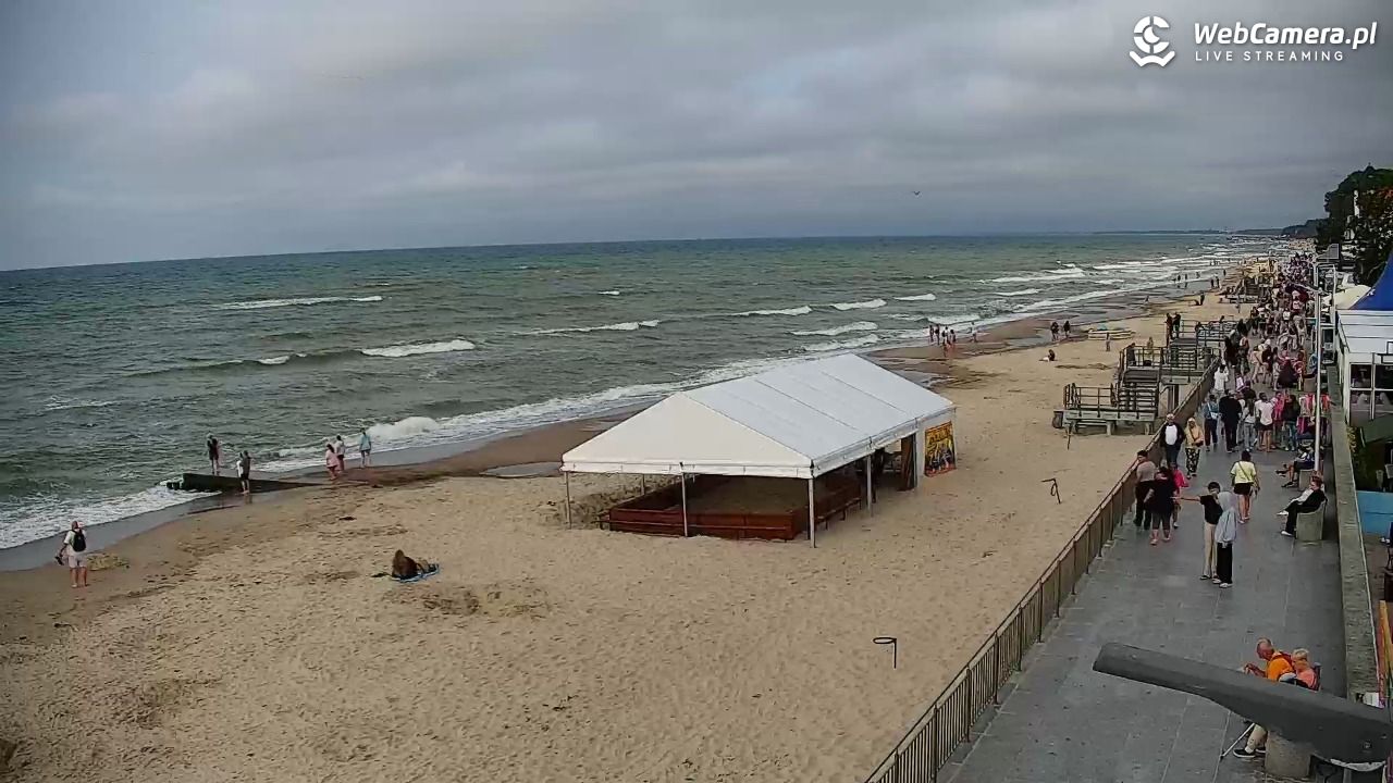 SARBINOWO - widok na plażę - 12 lipiec 2026, 17:39