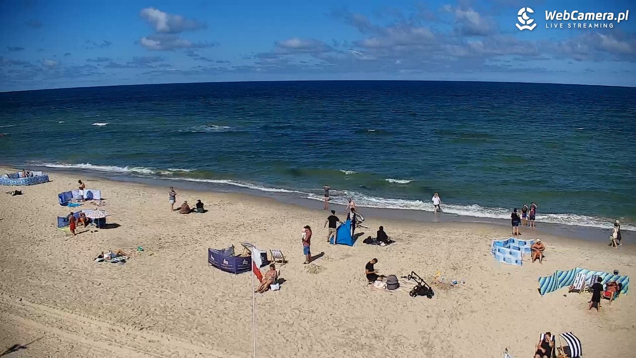 SARBINOWO - widok na plażę - 24 sierpień 2026, 12:04