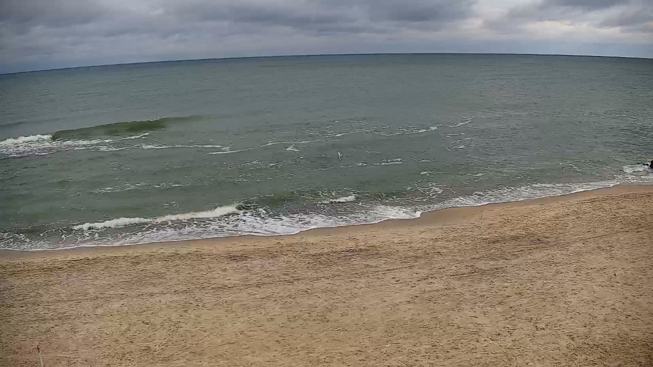 SARBINOWO - widok na plażę - 11 październik 2026, 08:31