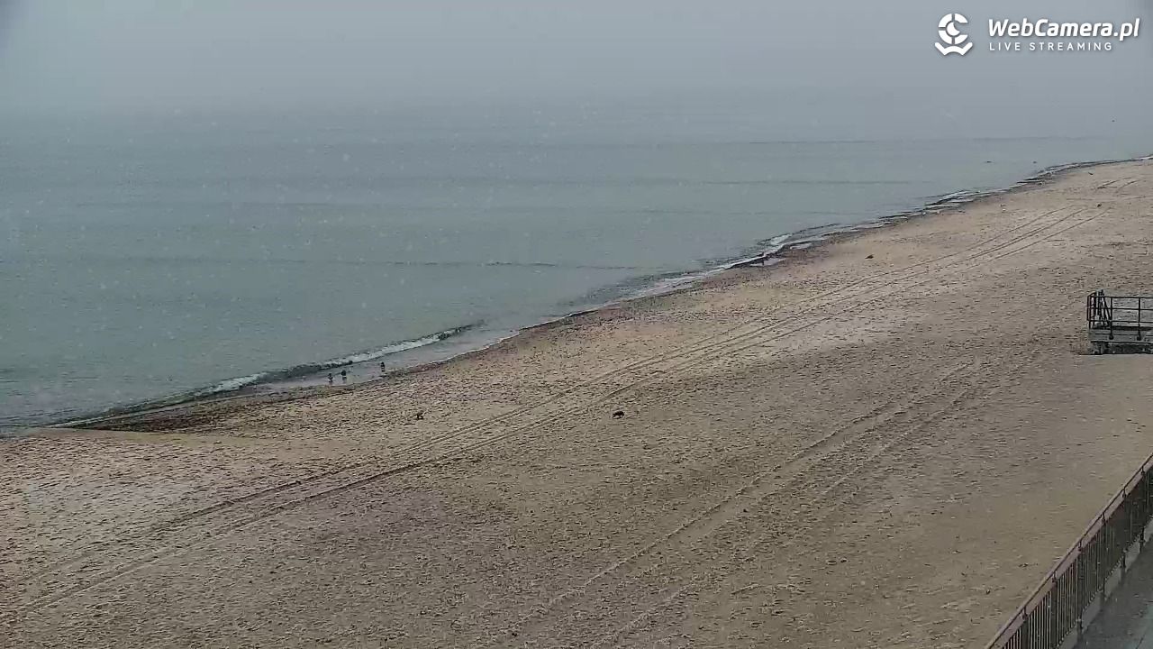 SARBINOWO - widok na plażę - 20 listopad 2025, 09:57