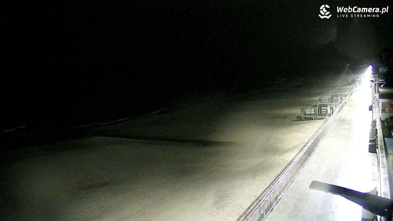 SARBINOWO - widok na plażę - 23 luty 2026, 21:53