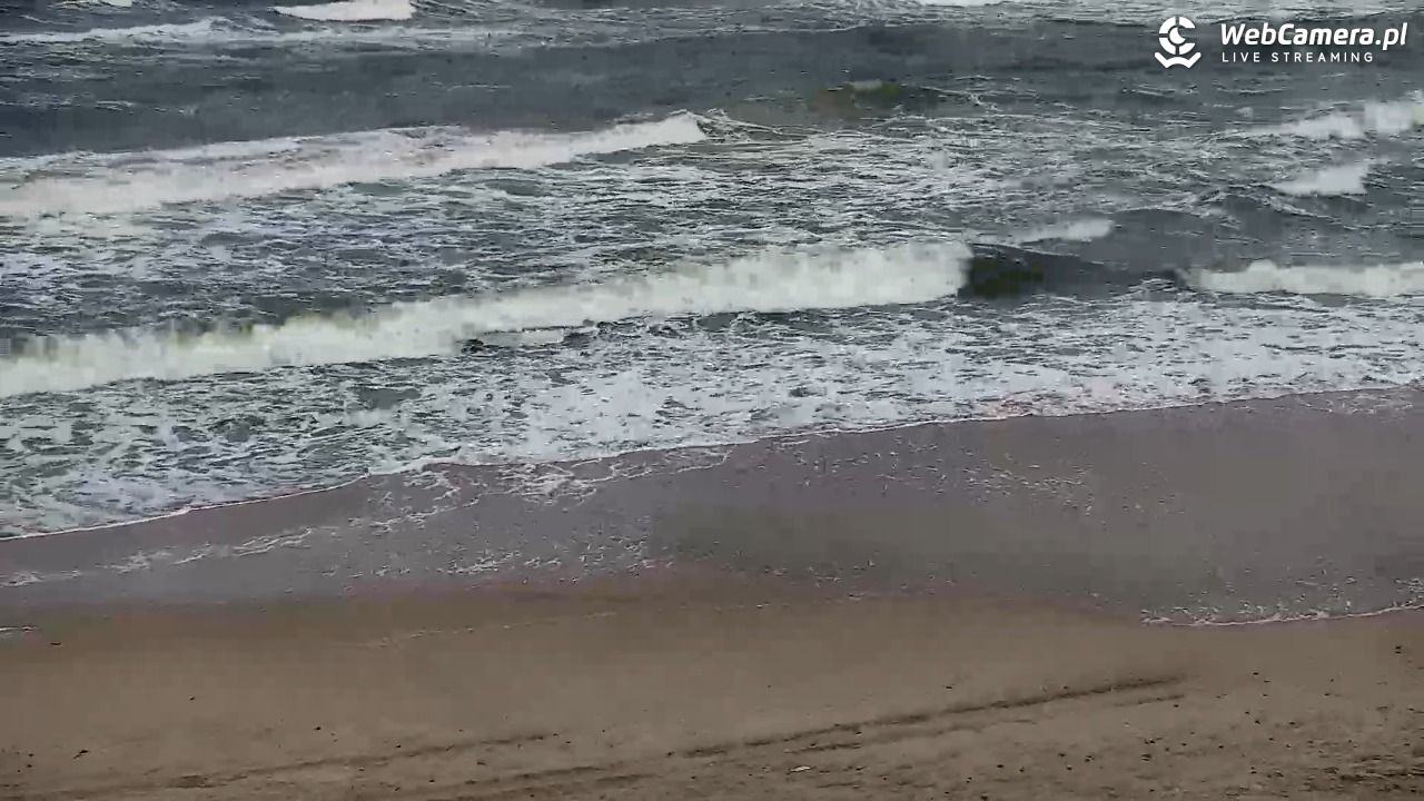 SARBINOWO - widok na plażę - 21 listopad 2025, 07:30