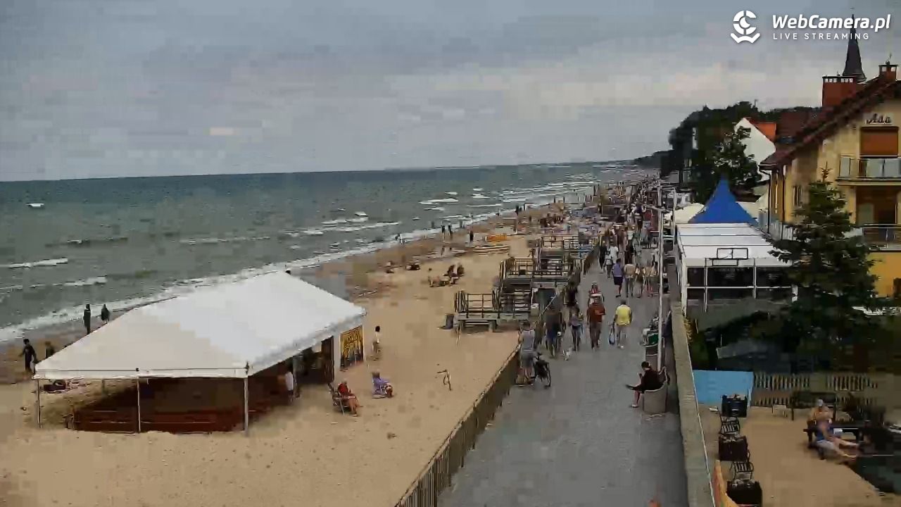 SARBINOWO - widok na plażę - 12 lipiec 2026, 15:39