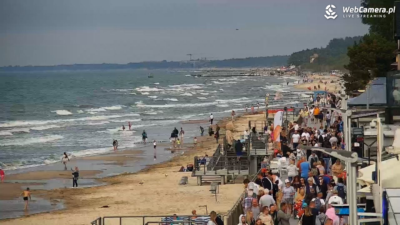 SARBINOWO - widok na plażę - 12 lipiec 2026, 17:14