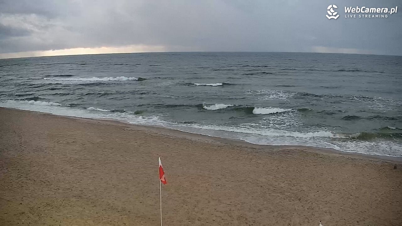 SARBINOWO - widok na plażę - 23 sierpień 2026, 20:25