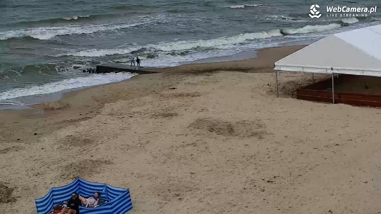 SARBINOWO - widok na plażę - 12 lipiec 2026, 16:54