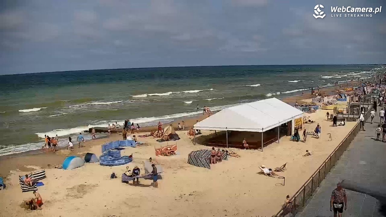 SARBINOWO - widok na plażę - 12 lipiec 2026, 14:36