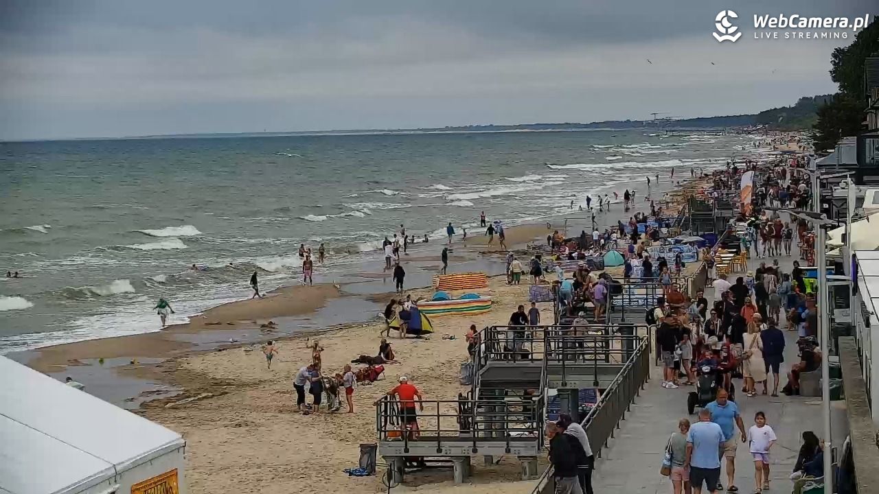 SARBINOWO - widok na plażę - 12 lipiec 2026, 15:32