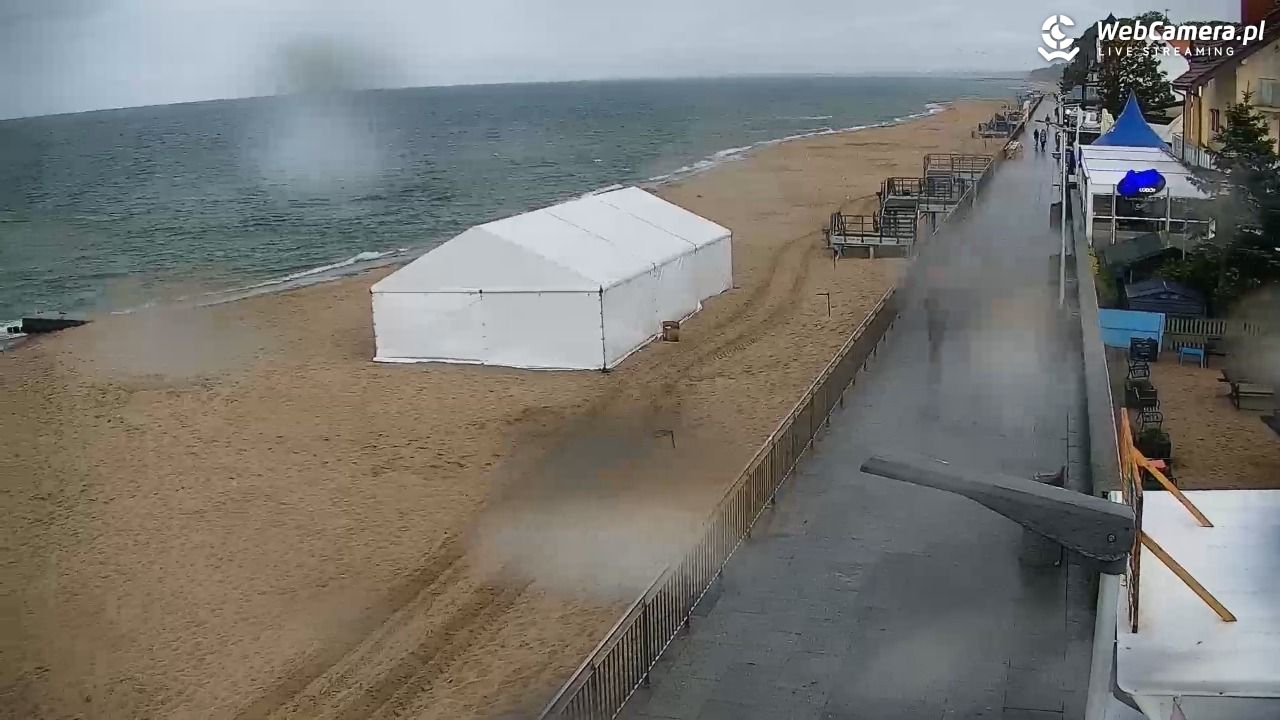 SARBINOWO - widok na plażę - 22 sierpień 2026, 09:37