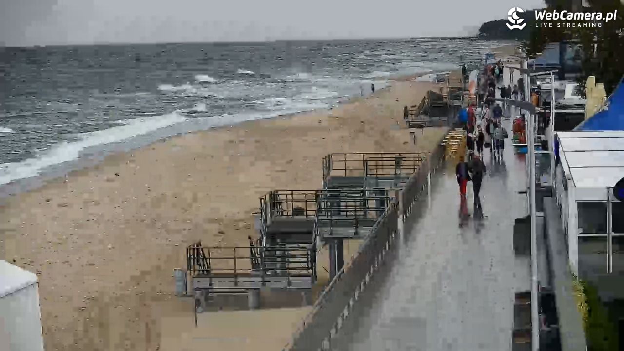 SARBINOWO - widok na plażę - 23 sierpień 2026, 10:15