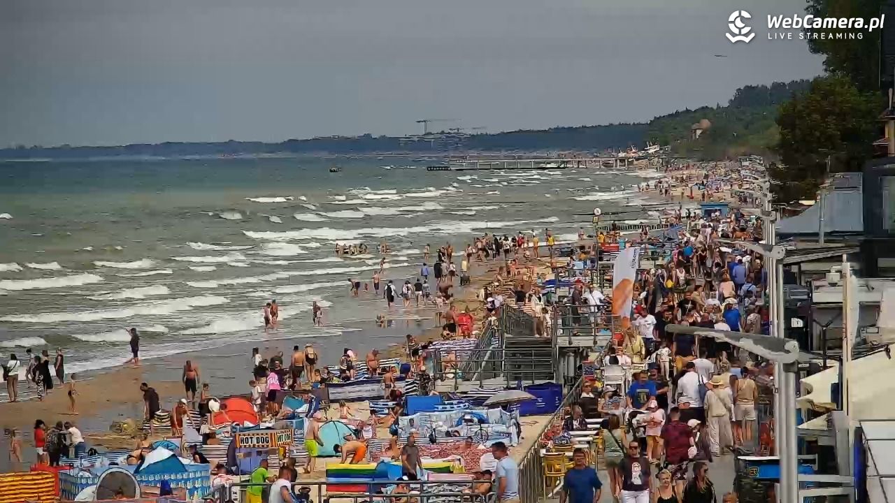 SARBINOWO - widok na plażę - 12 lipiec 2026, 14:58