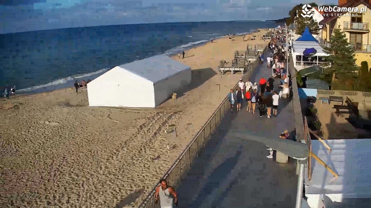 SARBINOWO - widok na plażę - 24 sierpień 2026, 18:31
