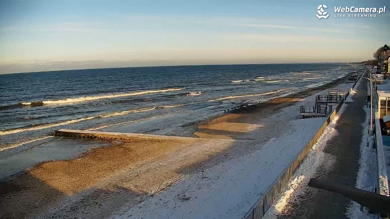 SARBINOWO - widok na plażę - 09 styczeń 2026, 13:19