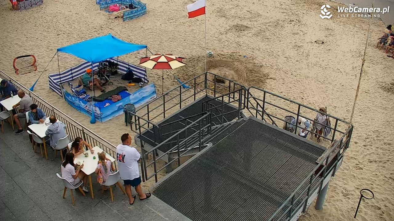 SARBINOWO - widok na plażę - 12 lipiec 2026, 15:58