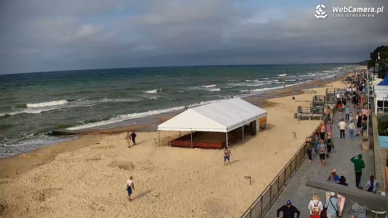 SARBINOWO - widok na plażę - 12 lipiec 2026, 17:23