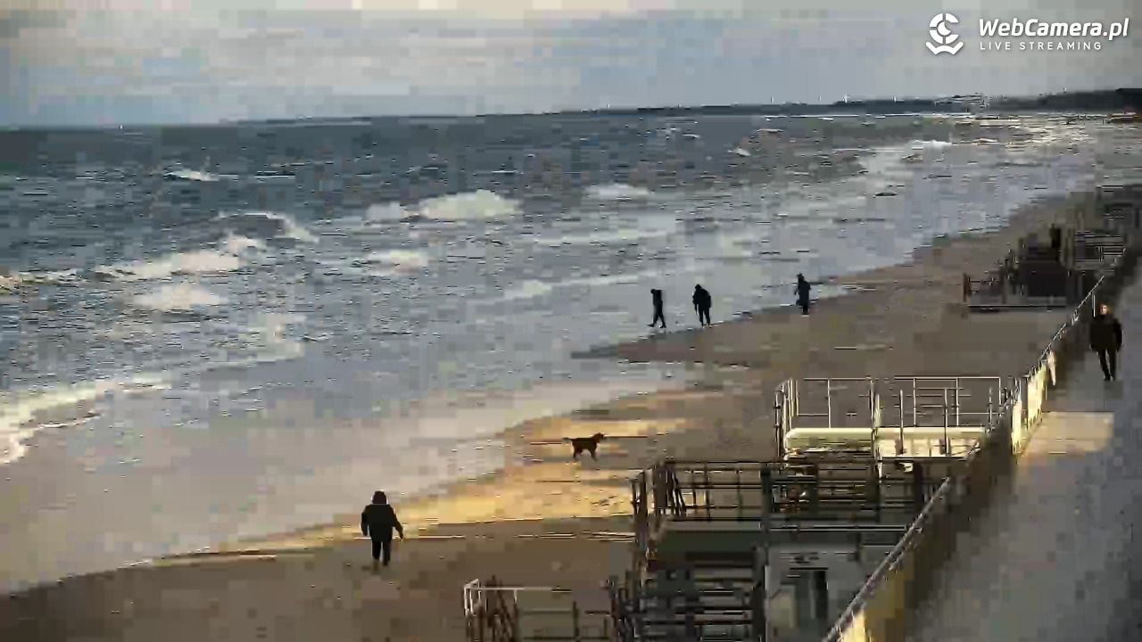 SARBINOWO - widok na plażę - 21 listopad 2025, 12:42