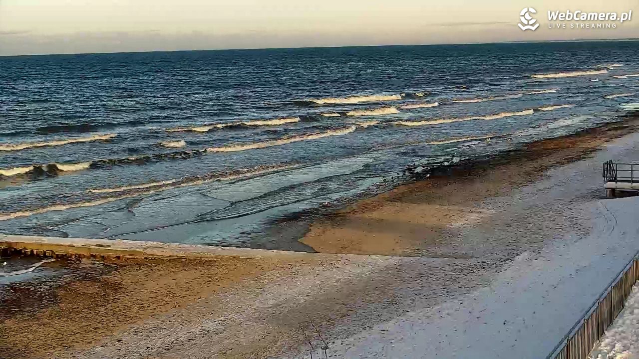 SARBINOWO - widok na plażę - 09 styczeń 2026, 13:38