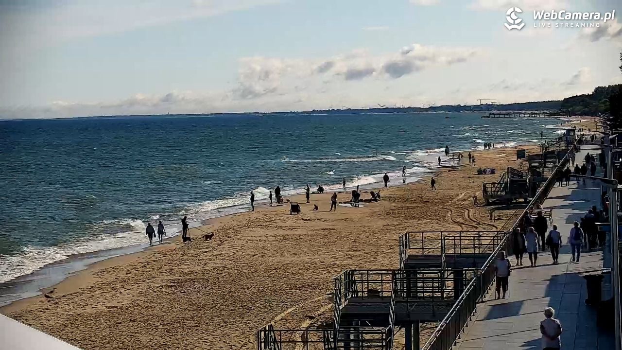 SARBINOWO - widok na plażę - 24 sierpień 2026, 09:34