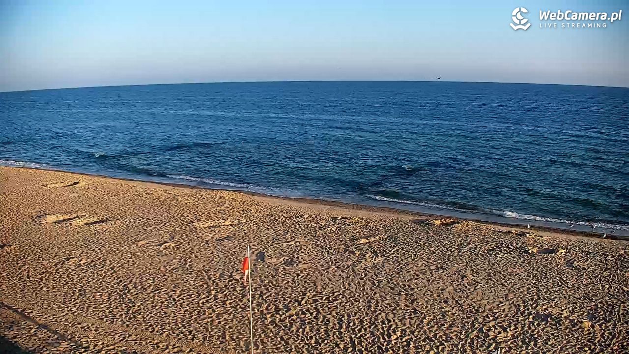 SARBINOWO - widok na plażę - 27 sierpień 2026, 06:53