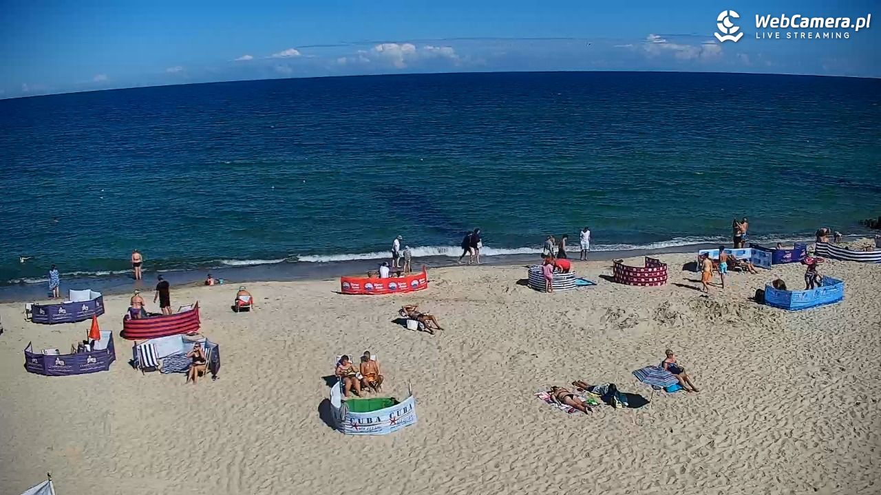 SARBINOWO - widok na plażę - 26 sierpień 2026, 11:25