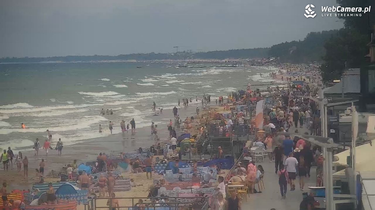 SARBINOWO - widok na plażę - 12 lipiec 2026, 13:23