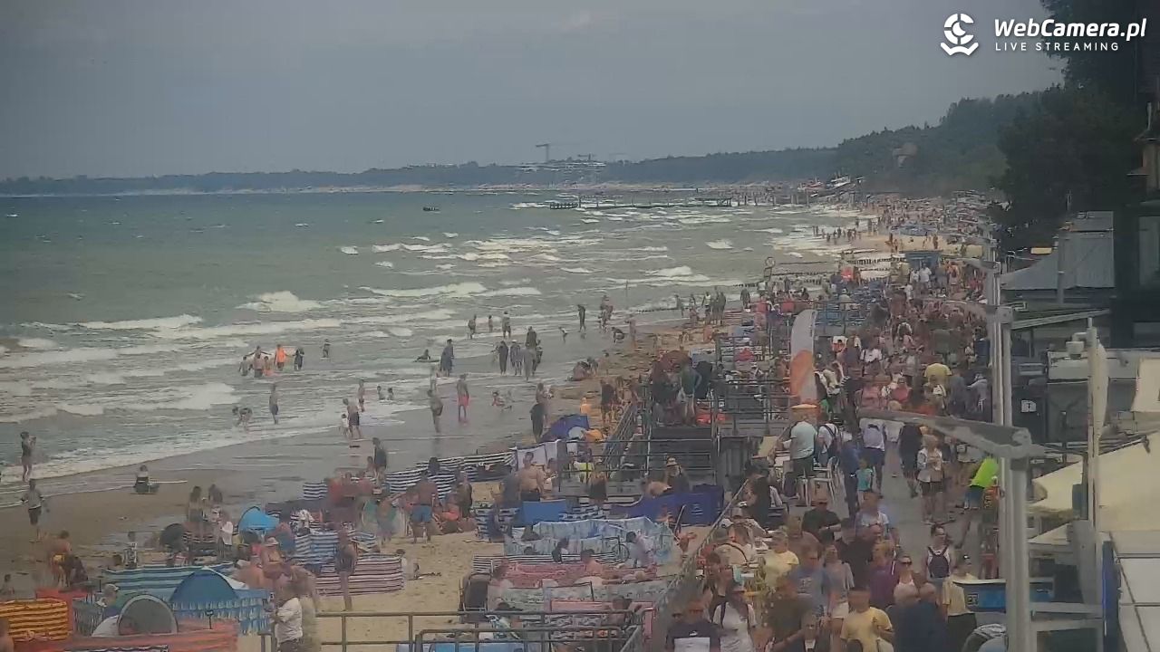SARBINOWO - widok na plażę - 12 lipiec 2026, 13:16