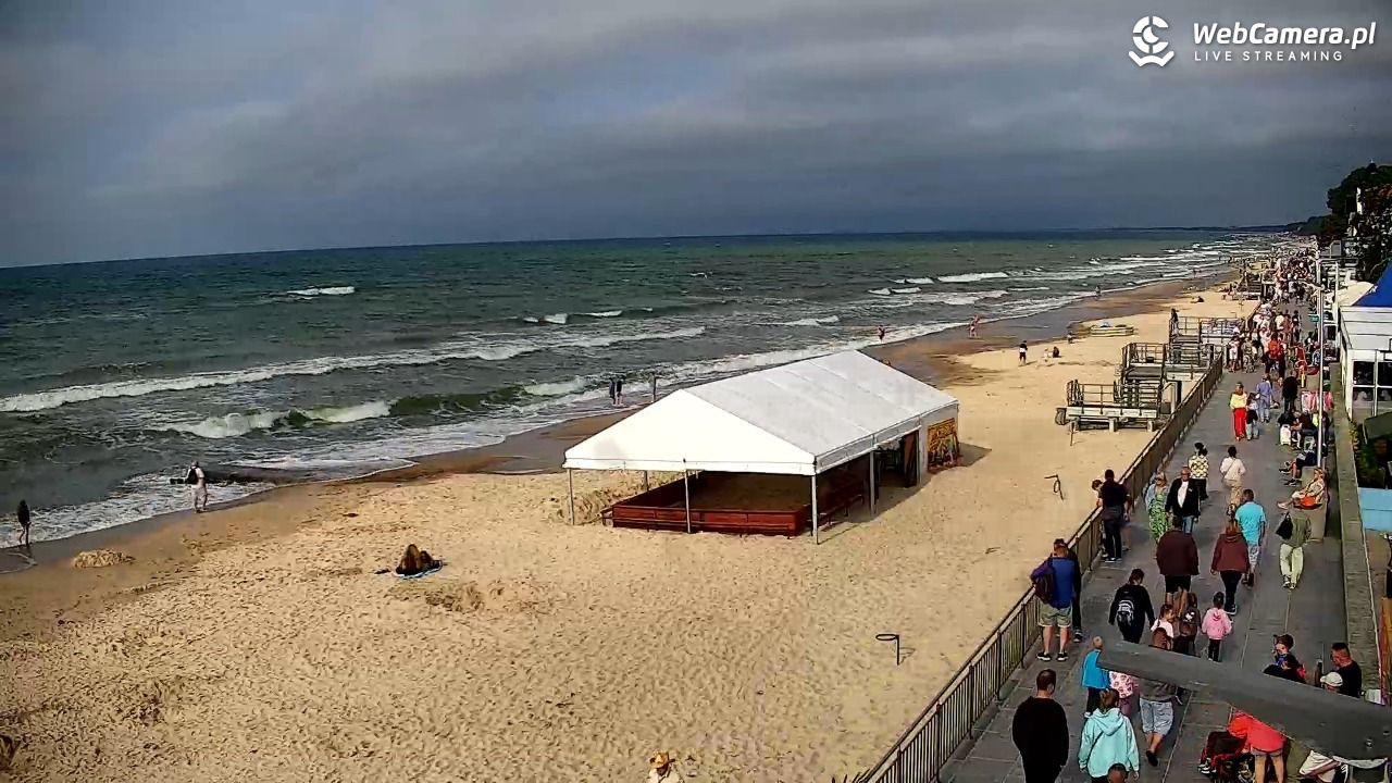 SARBINOWO - widok na plażę - 12 lipiec 2026, 17:34