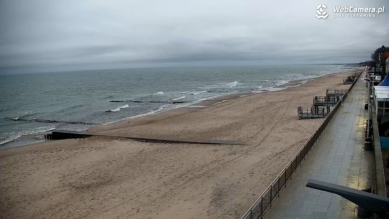SARBINOWO - widok na plażę - 23 luty 2026, 17:24