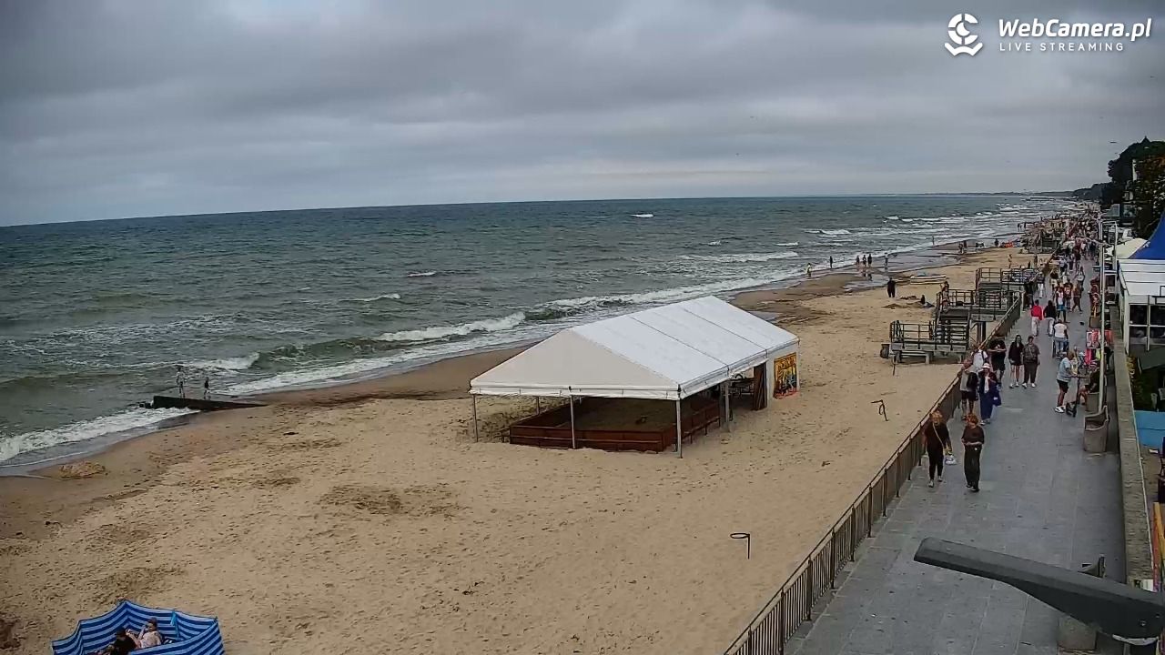 SARBINOWO - widok na plażę - 12 lipiec 2026, 16:53