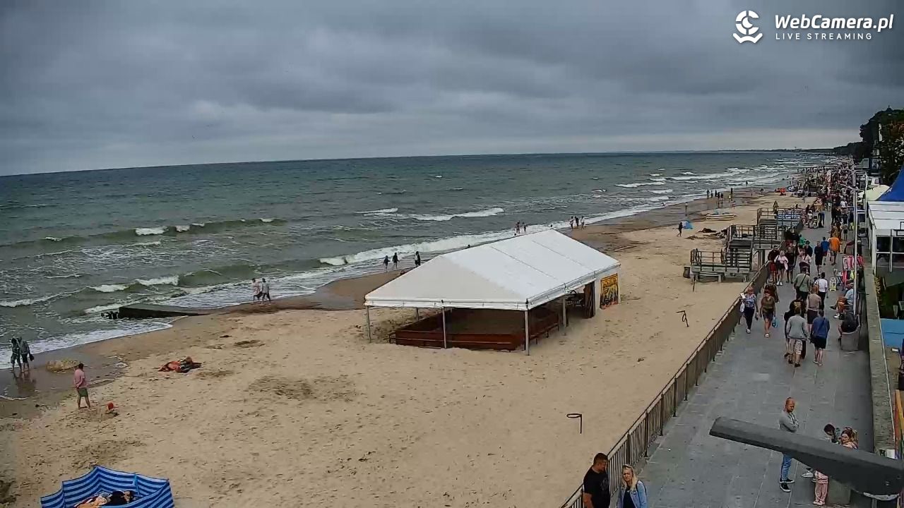 SARBINOWO - widok na plażę - 12 lipiec 2026, 16:36