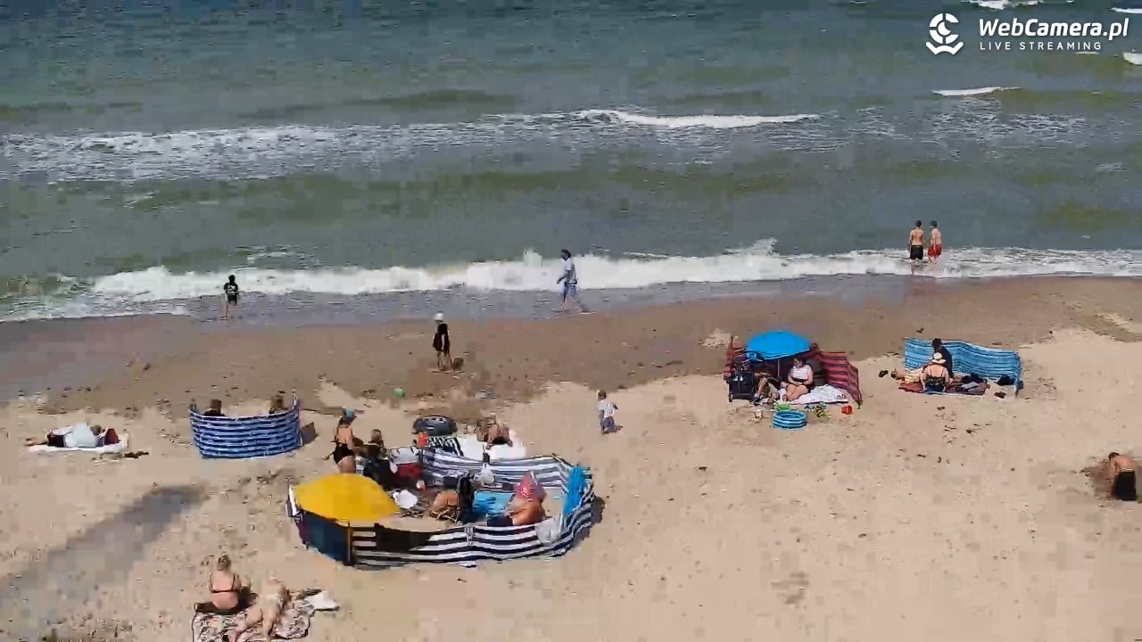 SARBINOWO - widok na plażę - 12 lipiec 2026, 14:03