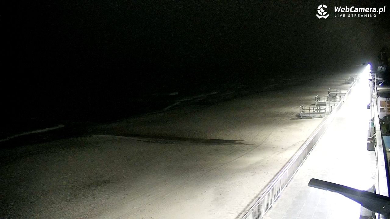 SARBINOWO - widok na plażę - 23 luty 2026, 23:07