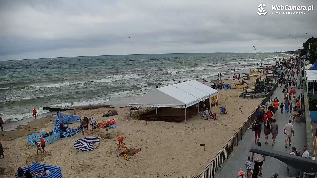 SARBINOWO - widok na plażę - 12 lipiec 2026, 15:27