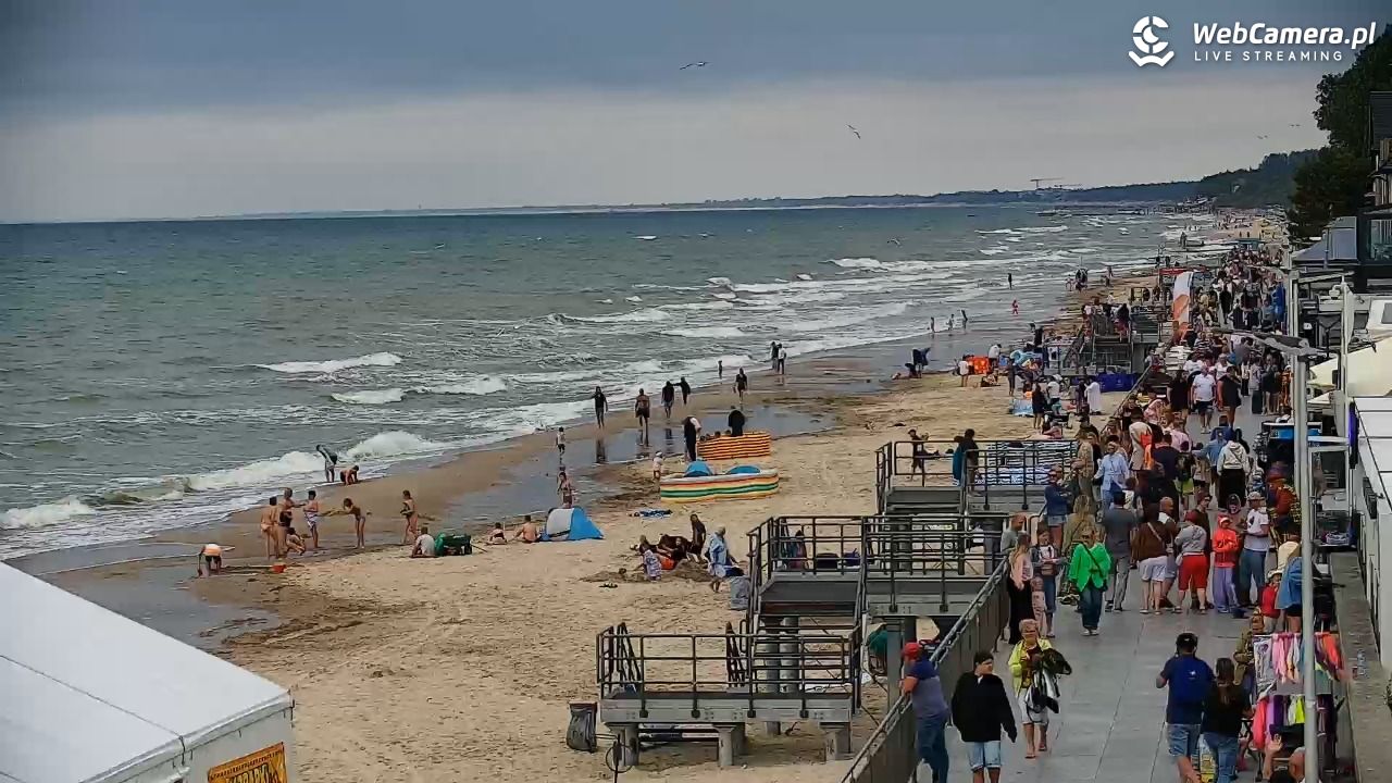 SARBINOWO - widok na plażę - 12 lipiec 2026, 16:18