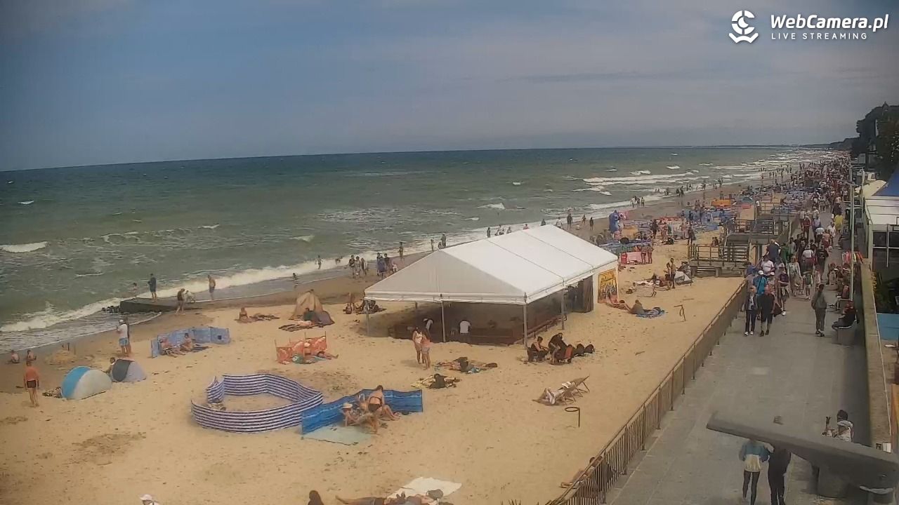 SARBINOWO - widok na plażę - 12 lipiec 2026, 13:16