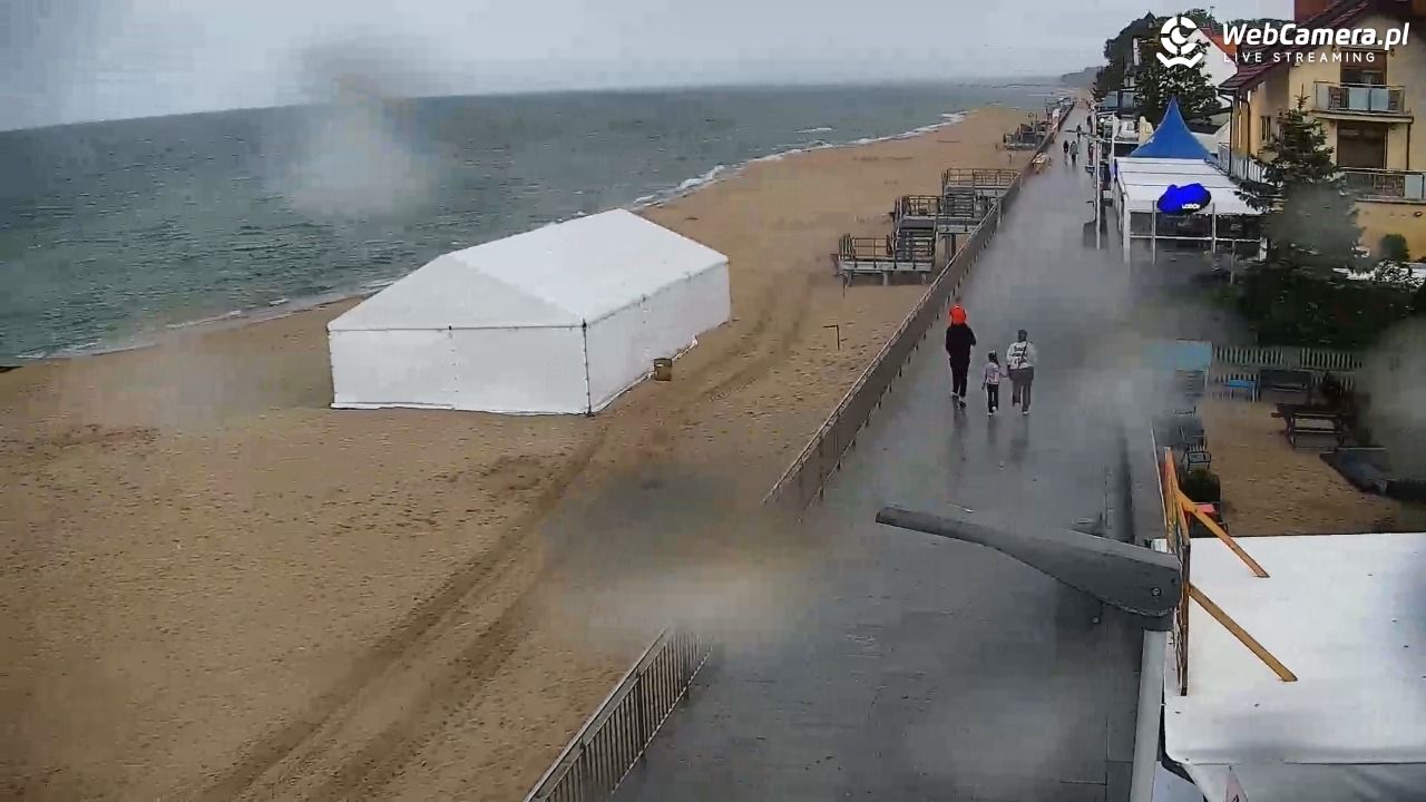 SARBINOWO - widok na plażę - 22 sierpień 2026, 09:37