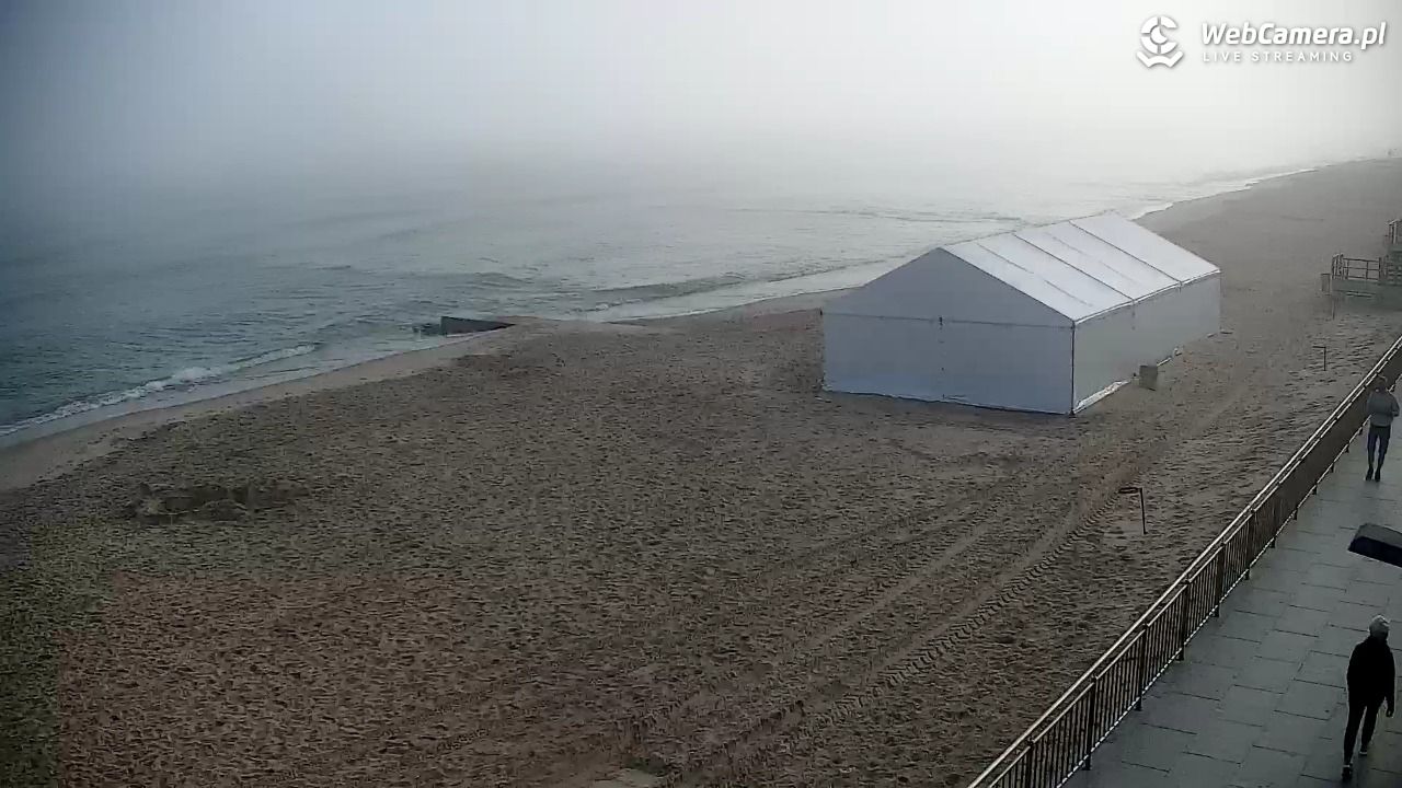 SARBINOWO - widok na plażę - 25 sierpień 2026, 07:54