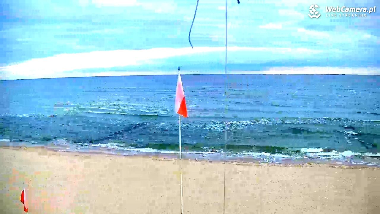SARBINOWO - widok na plażę - 30 wresień 2025, 07:57