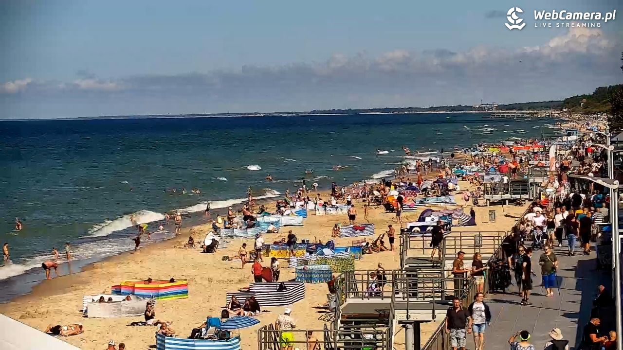 SARBINOWO - widok na plażę - 24 sierpień 2026, 15:15