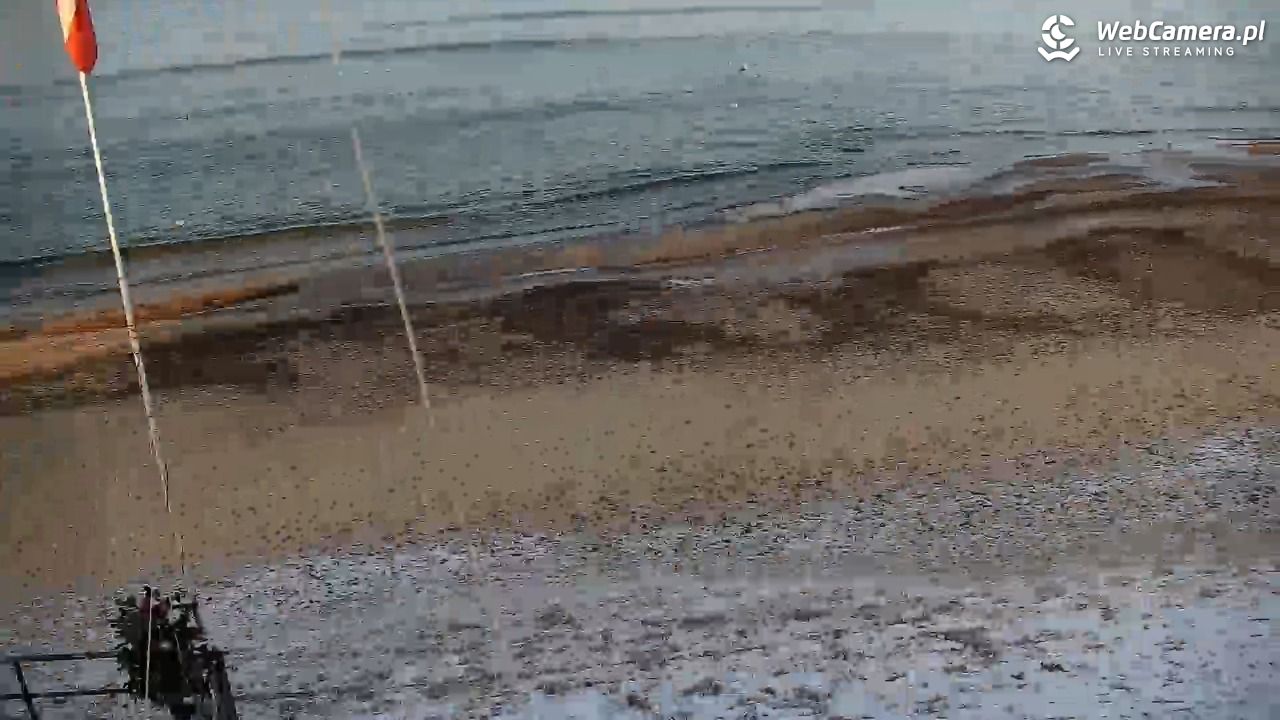SARBINOWO - widok na plażę - 08 styczeń 2026, 13:52