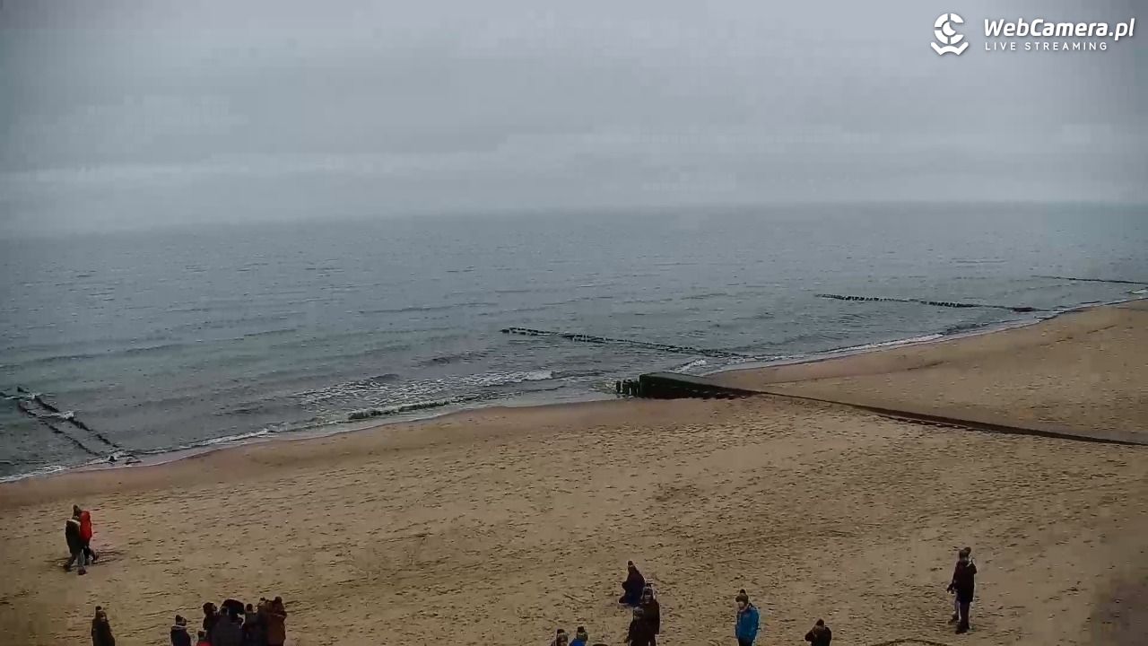 SARBINOWO - widok na plażę - 24 luty 2026, 11:16