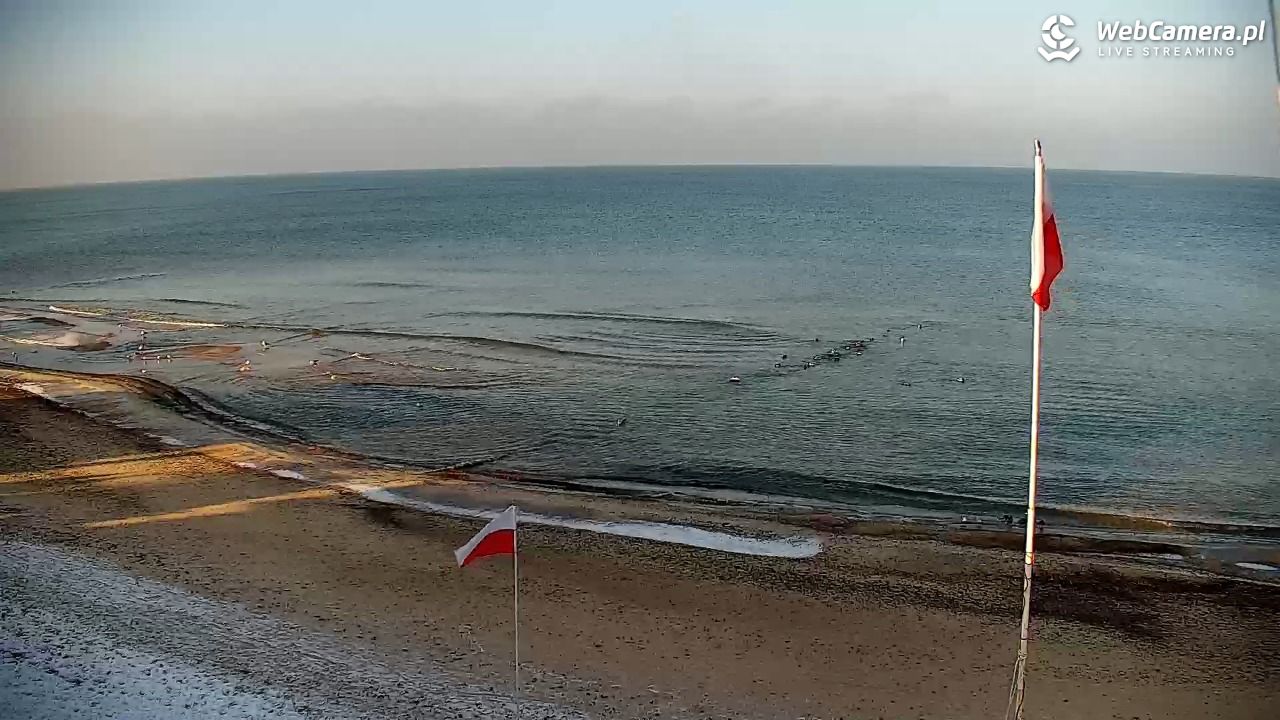SARBINOWO - widok na plażę - 08 styczeń 2026, 12:48