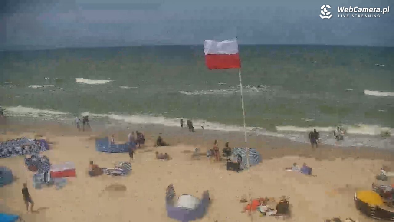 SARBINOWO - widok na plażę - 12 lipiec 2026, 13:19