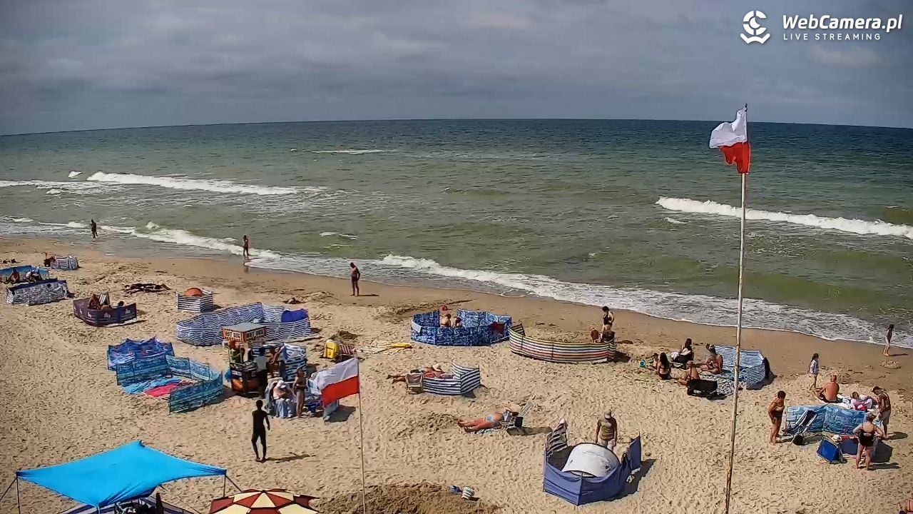 SARBINOWO - widok na plażę - 12 lipiec 2026, 14:31