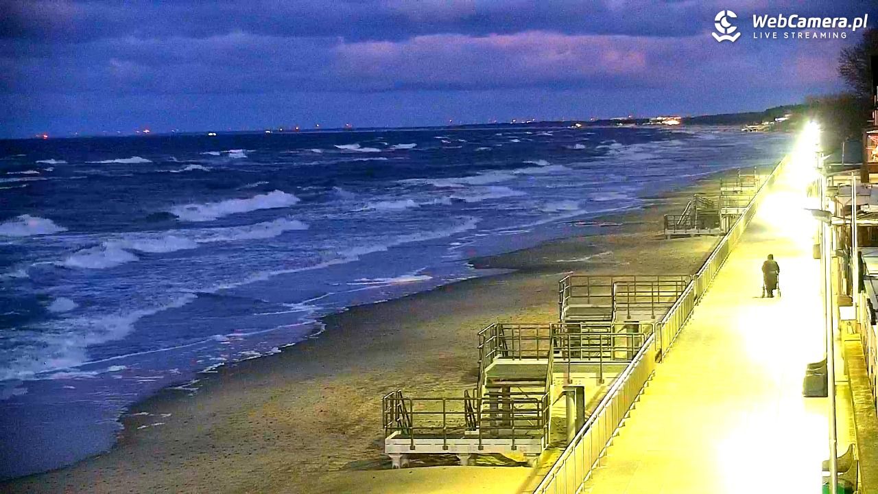 SARBINOWO - widok na plażę - 21 listopad 2025, 16:36
