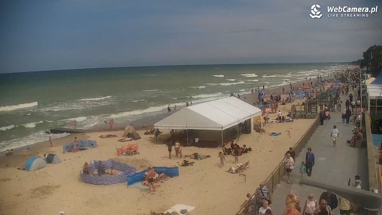 SARBINOWO - widok na plażę - 12 lipiec 2026, 13:20