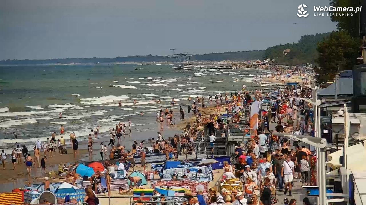 SARBINOWO - widok na plażę - 12 lipiec 2026, 14:48