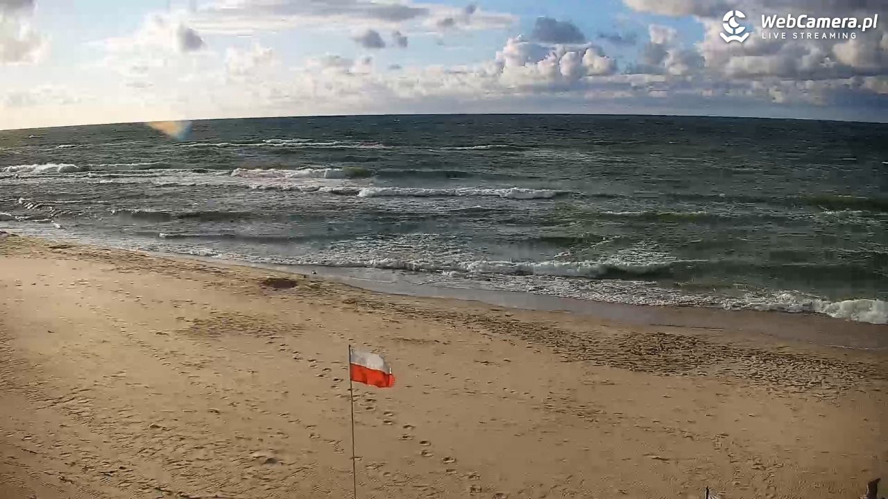 SARBINOWO - widok na plażę - 22 sierpień 2026, 18:53