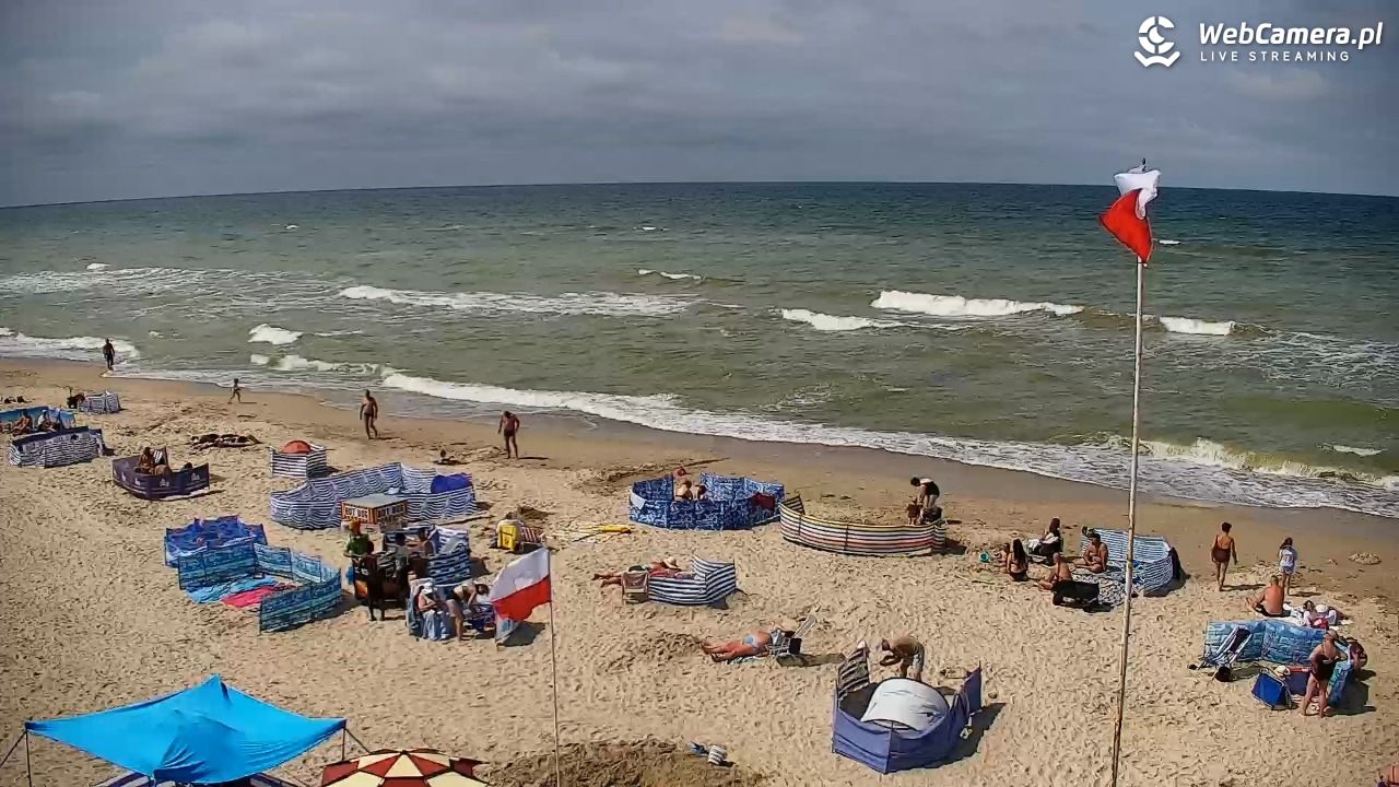 SARBINOWO - widok na plażę - 12 lipiec 2026, 14:31
