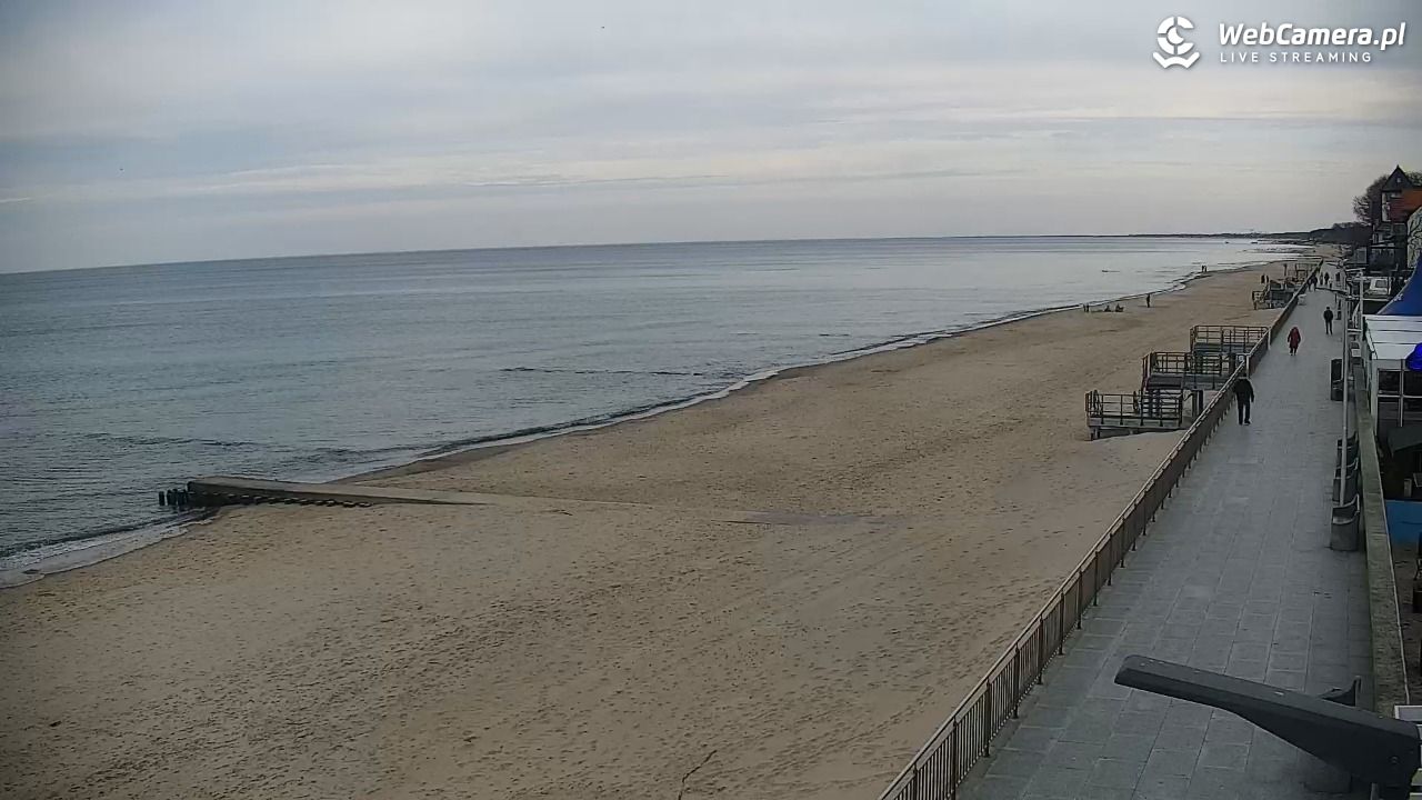 SARBINOWO - widok na plażę - 12 kwiecień 2026, 17:20